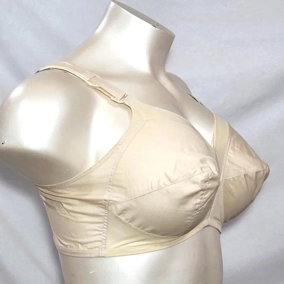 38D Exquisite Form 532 Original Wire Free Pointy Bullet Bra Nude NWOT - Picture 1 of 5